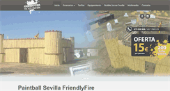 Desktop Screenshot of paintballsevilla.org